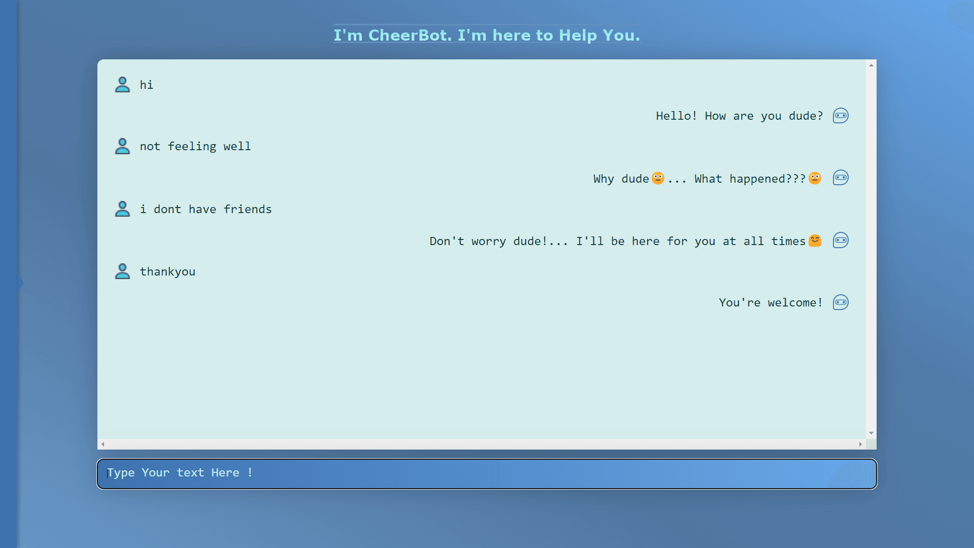 CheerBot - AI Counselling Bot image